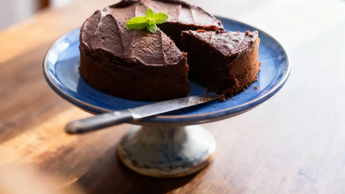 Voted best twice: her chocolate cake secret wows even world-class chefs